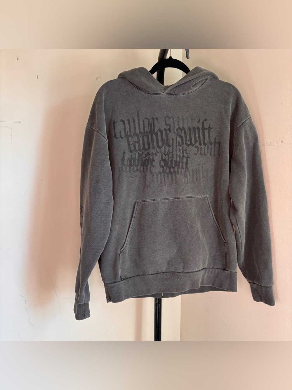 Taylor Swift Reputation Tour Hoodie Adults XS Small Gray Heavy Thick Authentic